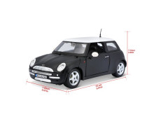 (MA-31219BL) Maisto Mini Cooper 1:24 černá matná (14)