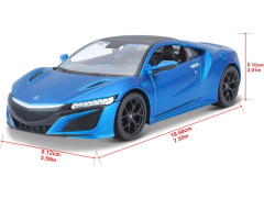 (MA-31234B) Maisto Acura NSX 2017 1:24 modrá metalíza (13)