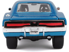 (MA-31256B) Maisto Dodge Charger R/T 1969 1:25 modrá metalíza (10)