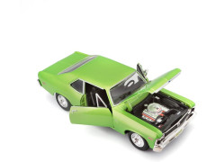 (MA-31262GN) Maisto Chevrolet Nova SS 1970 1:24 světle zelená metalíza (3)