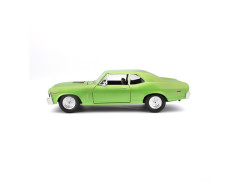 (MA-31262GN) Maisto Chevrolet Nova SS 1970 1:24 světle zelená metalíza (5)