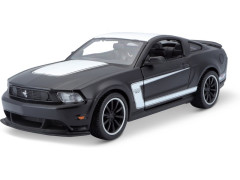 Maisto Ford Mustang Boss 302 1:24 černá matná