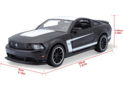 (MA-31269BL) Maisto Ford Mustang Boss 302 1:24 černá matná (14)