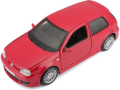 (MA-31290R) Maisto Volkswagen Golf R32 1:24 červená (2)