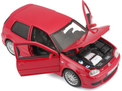 (MA-31290R) Maisto Volkswagen Golf R32 1:24 červená (3)