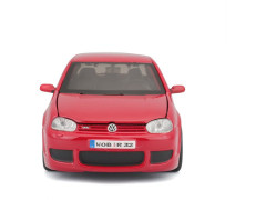 (MA-31290R) Maisto Volkswagen Golf R32 1:24 červená (7)