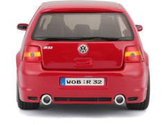 (MA-31290R) Maisto Volkswagen Golf R32 1:24 červená (10)