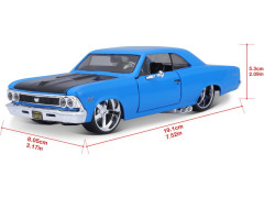 (MA-31333) Maisto Chevrolet Chevelle SS 396 1966 1:24 (12)