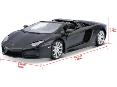 (MA-31504) Maisto Lamborghini Aventador LP 700-4 Roadster 1:24 (14)