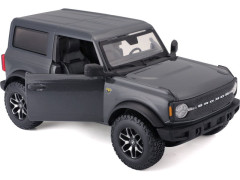 (MA-31530G) Maisto Ford Bronco 2021 1:24 tmavě šedá metalíza (3)