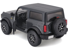 (MA-31530G) Maisto Ford Bronco 2021 1:24 tmavě šedá metalíza (4)