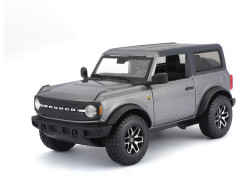 (MA-31530G) Maisto Ford Bronco 2021 1:24 tmavě šedá metalíza (6)
