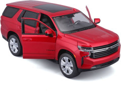 (MA-31533R) Maisto Chevrolet Tahoe 2021 1:26 červená (12)