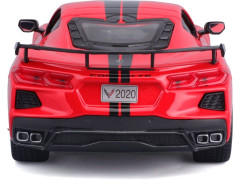 (MA-31534R) Maisto Chevrolet Corvette Stingray Coupe 2021 1:24 červená (3)