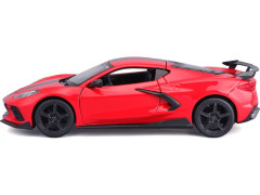 (MA-31534R) Maisto Chevrolet Corvette Stingray Coupe 2021 1:24 červená (4)