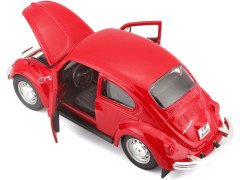 (MA-31926R) Maisto Volkswagen Beetle 1:24 červená (4)