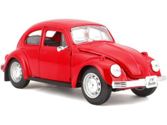 (MA-31926R) Maisto Volkswagen Beetle 1:24 červená (8)