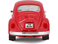 (MA-31926R) Maisto Volkswagen Beetle 1:24 červená (10)