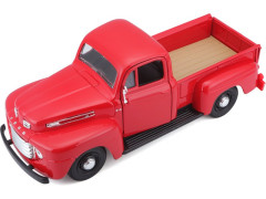 (MA-31935R) Maisto Ford F-1 Pickup 1948 1:25 červená (2)