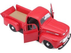 (MA-31935R) Maisto Ford F-1 Pickup 1948 1:25 červená (3)