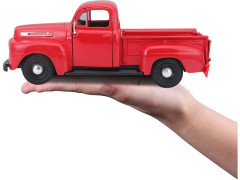 (MA-31935R) Maisto Ford F-1 Pickup 1948 1:25 červená (13)