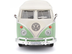 (MA-31956G) Maisto Volkswagen Van Samba 1:25 zeleno/krémová (7)