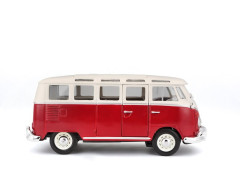(MA-31956R) Maisto Volkswagen Van Samba 1:25 bílo/červená (9)