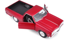 (MA-31977) Maisto Chevrolet El Camino 1965 1:25 červená metalíza (3)