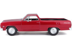 (MA-31977) Maisto Chevrolet El Camino 1965 1:25 červená metalíza (5)