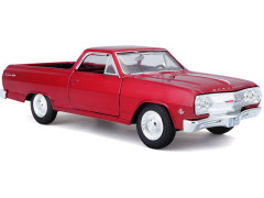(MA-31977) Maisto Chevrolet El Camino 1965 1:25 červená metalíza (8)