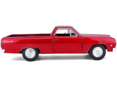 (MA-31977) Maisto Chevrolet El Camino 1965 1:25 červená metalíza (9)