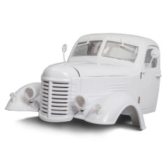 (D-E01) Tractor Truck Hard Body Cab w/ Interior Kit CA10