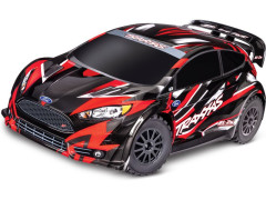 Traxxas Ford Fiesta 1:10 2BL 4WD RTR (červená)