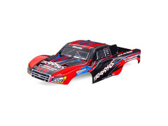(TRA5924-RED) Traxxas karosérie Slash 2WD červená (bezsponková)