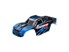 (TRA6762-BLUE) Traxxas karosérie Stampede 4x4 Brushless modrá (bezsponková)