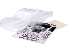 (TRA6965R) Traxxas karosérie Slash 4x4 HD čirá (bezsponková)