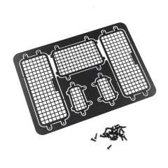 (TR4M-037BK) TRX-4M Defender mřížky do oken ocelové