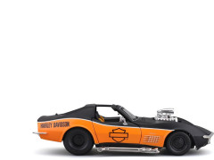 Maisto Harley-Davidson Custom - Chevrolet Corvette 1970 1:24