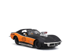 Maisto Harley-Davidson Custom - Chevrolet Corvette 1970 1:24