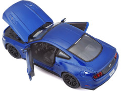Maisto Ford Mustang GT 2015 1:24 modrá metalíza