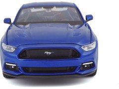 Maisto Ford Mustang GT 2015 1:24 modrá metalíza