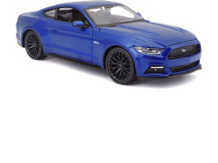 Maisto Ford Mustang GT 2015 1:24 modrá metalíza