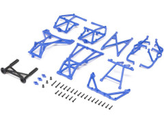 (LOS211050) Losi ochranná klec modrá: Mini LMT