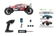 KAVAN GRT-10 Lightning 2.4GHz 4WD Truggy 1:10 RTR (červený) (19)