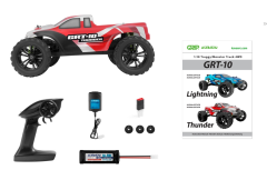 KAVAN GRT-10 Thunder 2.4GHz 4WD Monster Truck 1:10 RTR (červený) (18)