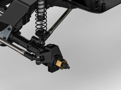 (GM30185) Brass 12mm Wheel Hub (8mm) (4ks) (1)