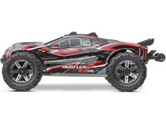 Traxxas Rustler 1:10 VXL HD 4WD RTR (červený)