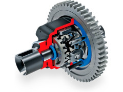 Traxxas Sledge 1:8 RTR s belted pneu (modrý)