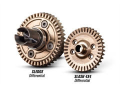 Traxxas Sledge 1:8 RTR s belted pneu (červený)