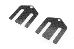 (RDRP0635) B7 set karbonových podložek předního držáku ramen (0.5/1mm)